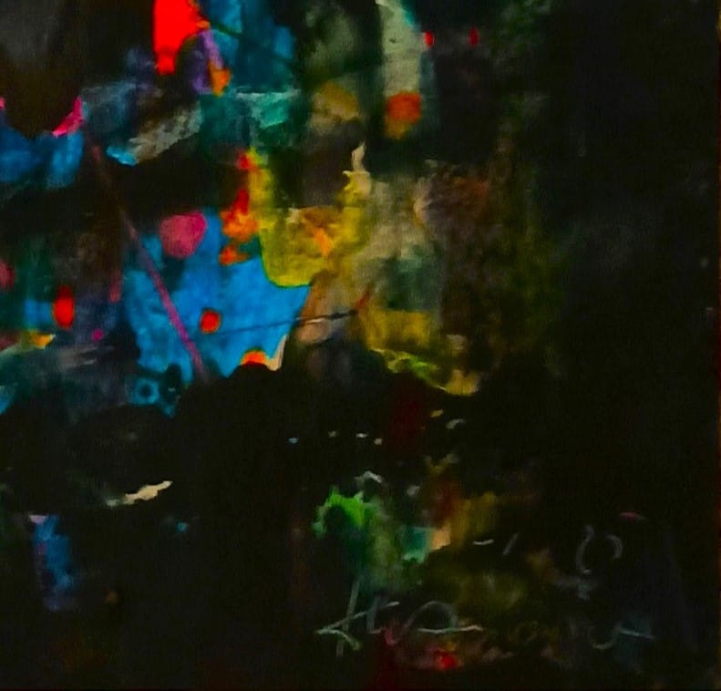 BLUE II – KRZYSZTOF IWANOWICZ, akryl, 2025