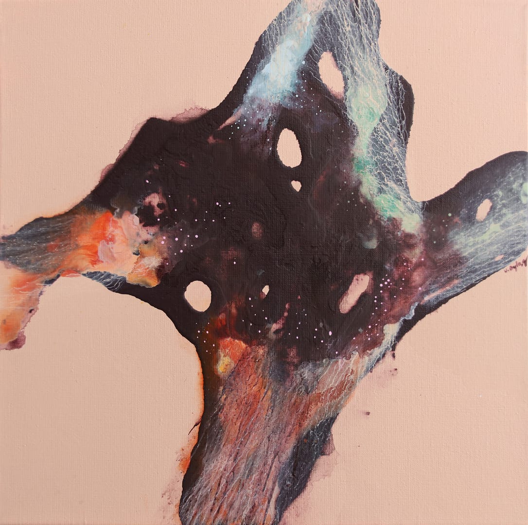 Space – Weronika Dyląg, akryl, 2025