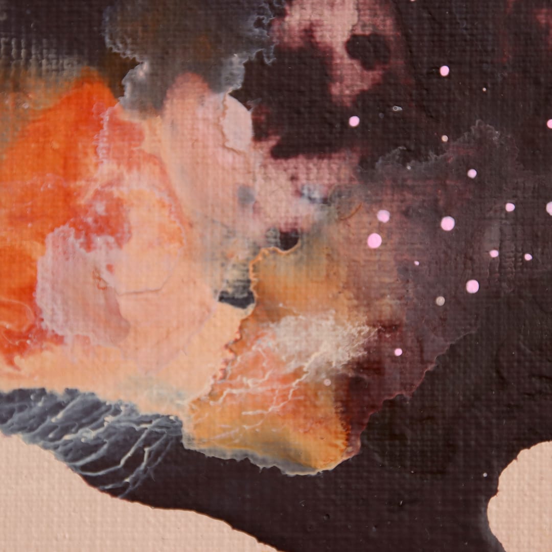 Space – Weronika Dyląg, akryl, 2025