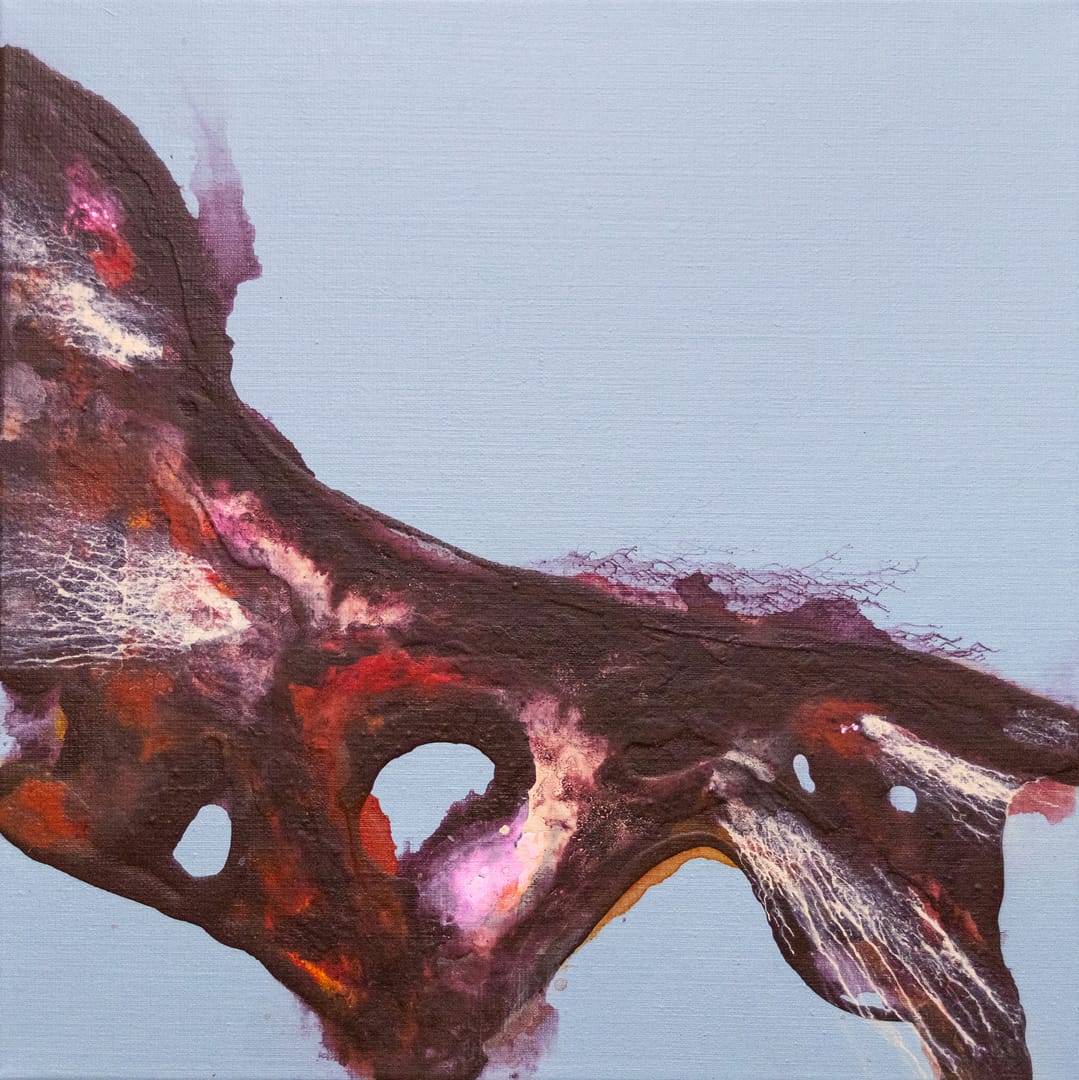 Bones – Weronika Dyląg, akryl, 2024