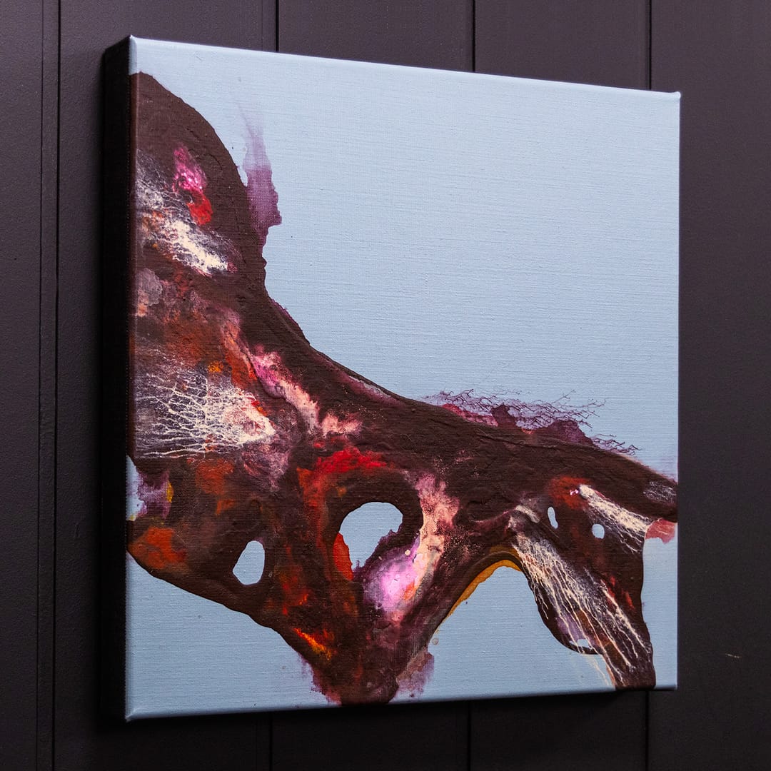 Bones – Weronika Dyląg, akryl, 2024