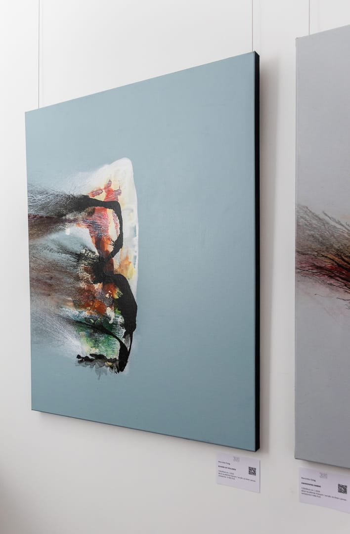 Echoes of Stillness – Weronika Dyląg, akryl, 2024