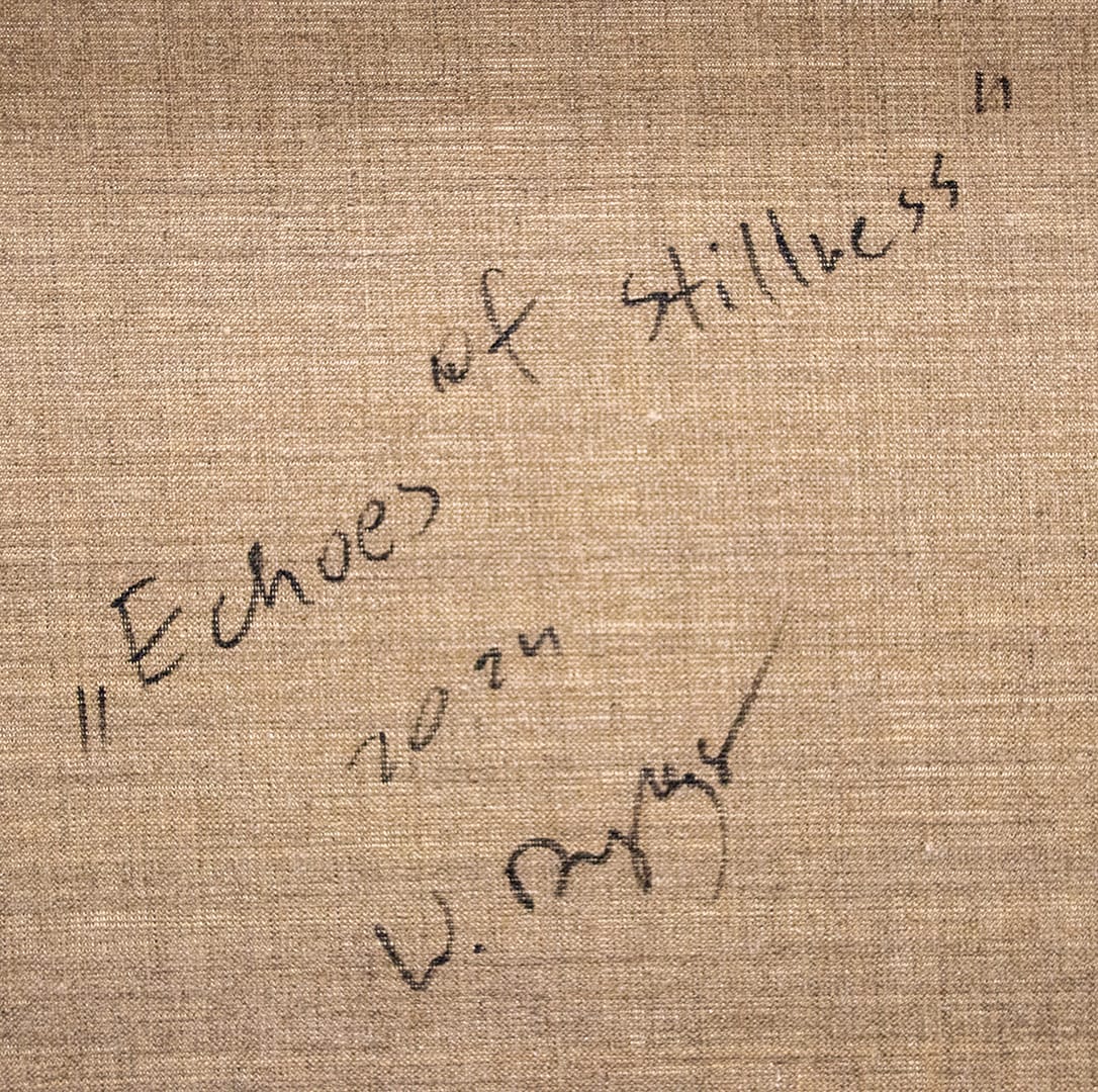 Echoes of Stillness – Weronika Dyląg, akryl, 2024