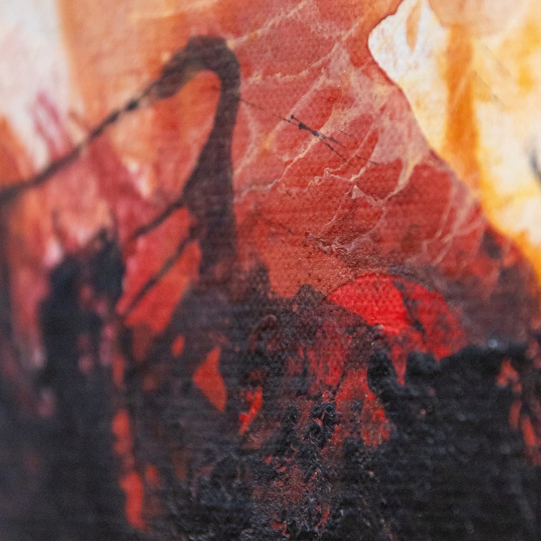 Awakening Ember – Weronika Dyląg, akryl, 2024