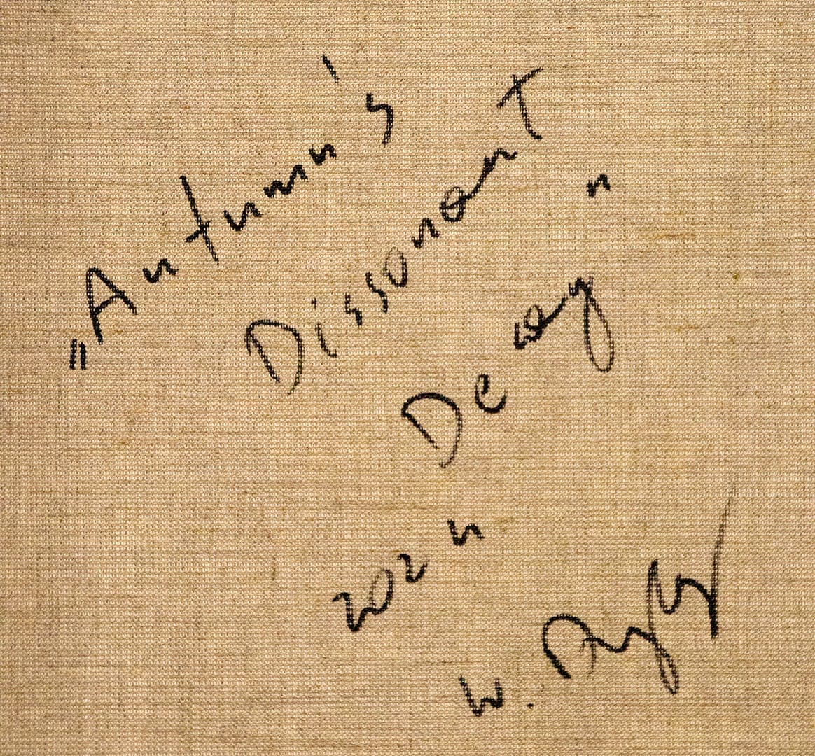 Autumn's Dissonant Decay – Weronika Dyląg, akryl, 2024