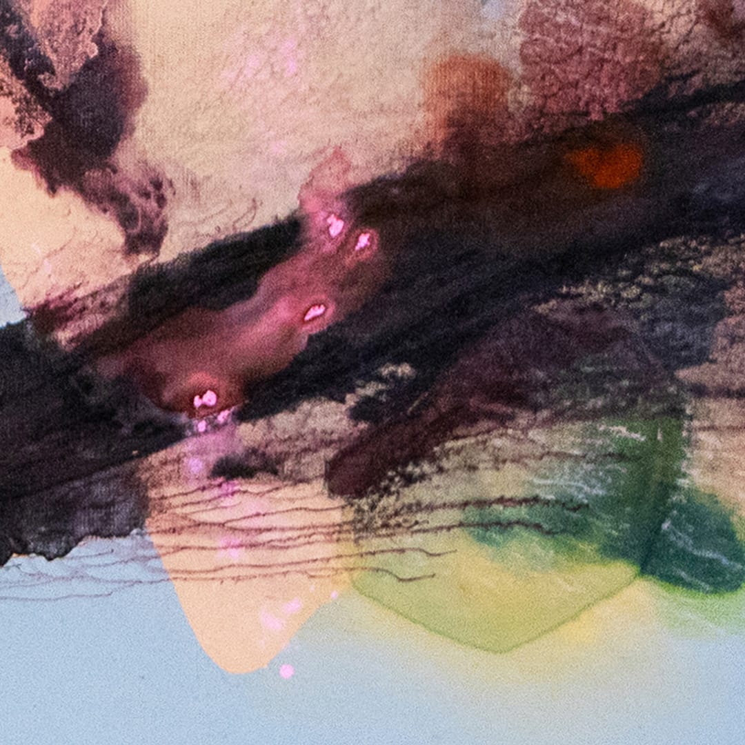 Primordial Bloom – Weronika Dyląg, akryl, 2024