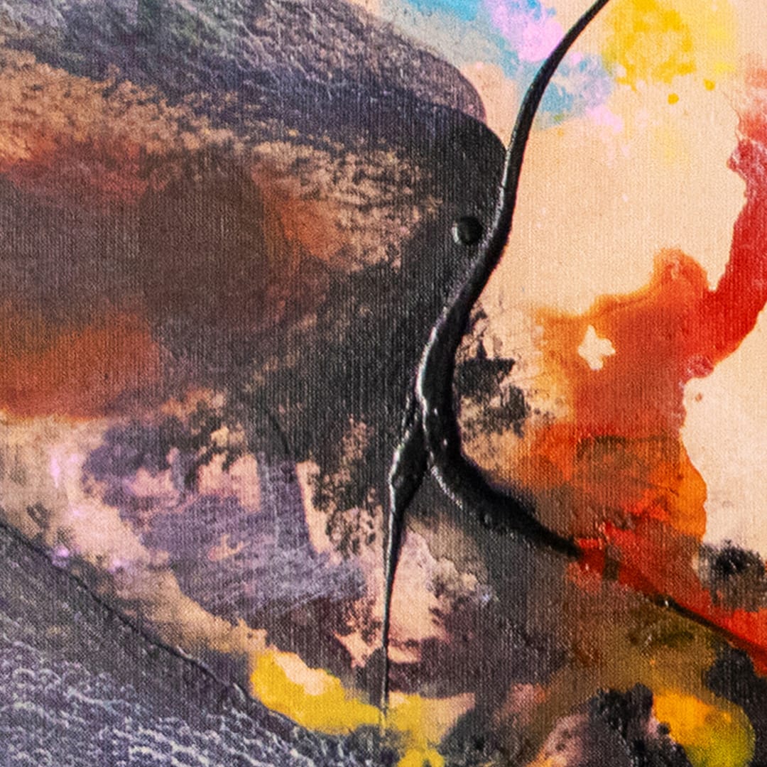 Primordial Bloom – Weronika Dyląg, akryl, 2024