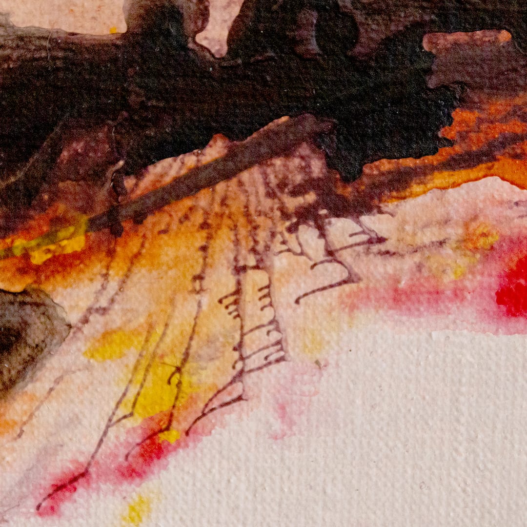 Chaos of dissolution – Weronika Dyląg, akryl, 2024