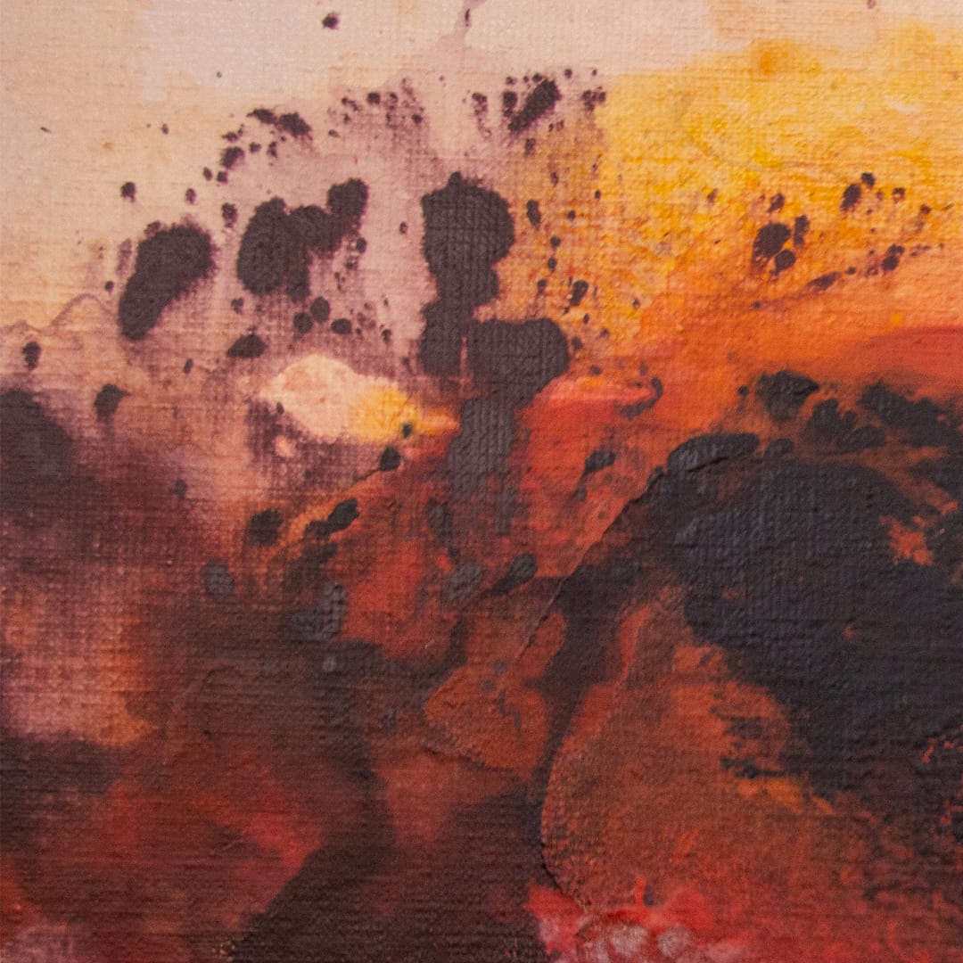 Chaos of dissolution – Weronika Dyląg, akryl, 2024