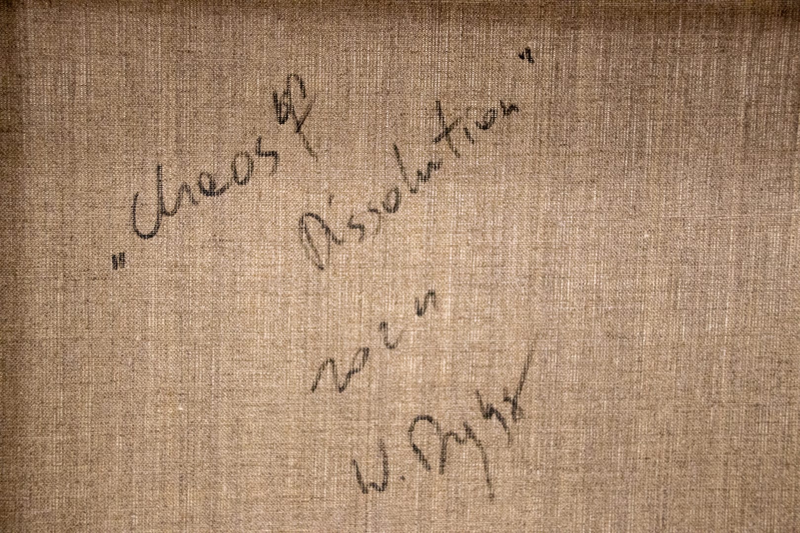 Chaos of dissolution – Weronika Dyląg, akryl, 2024
