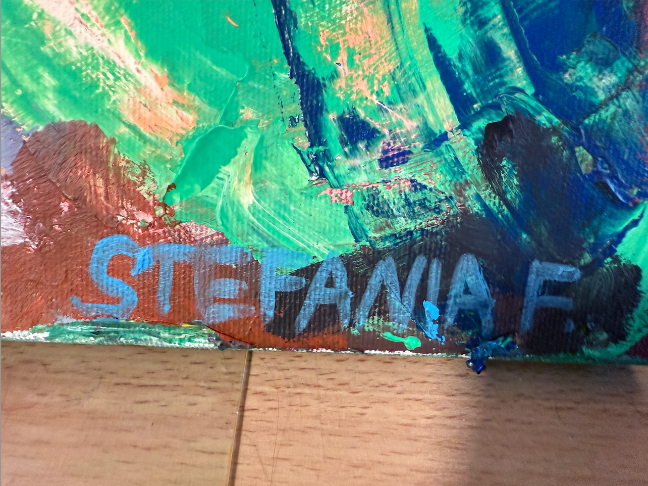 Inner Power – Stefania Fiedler, akryl, 2025