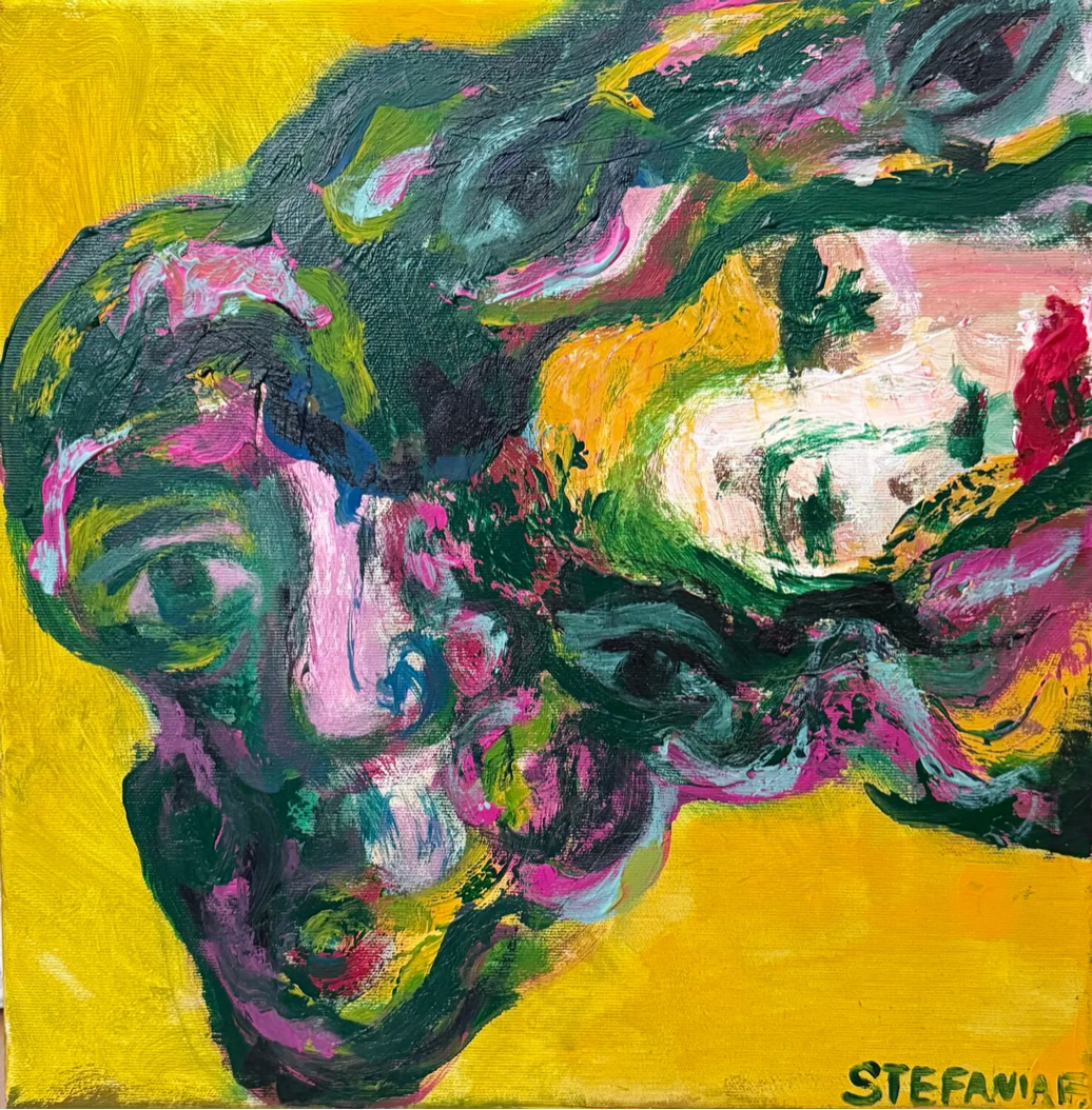 Assemblage Point – Stefania Fiedler, akryl, 2025