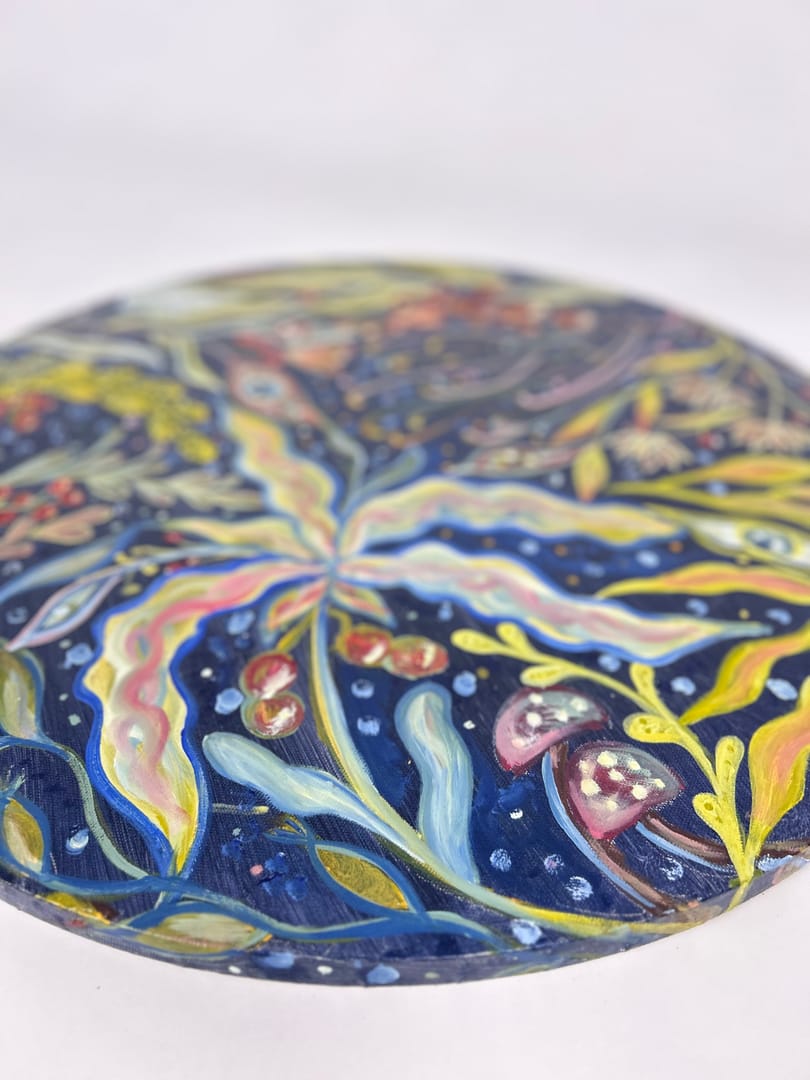 DOPAMINE – Marta Hołderna @hola_holson, olej, 2025