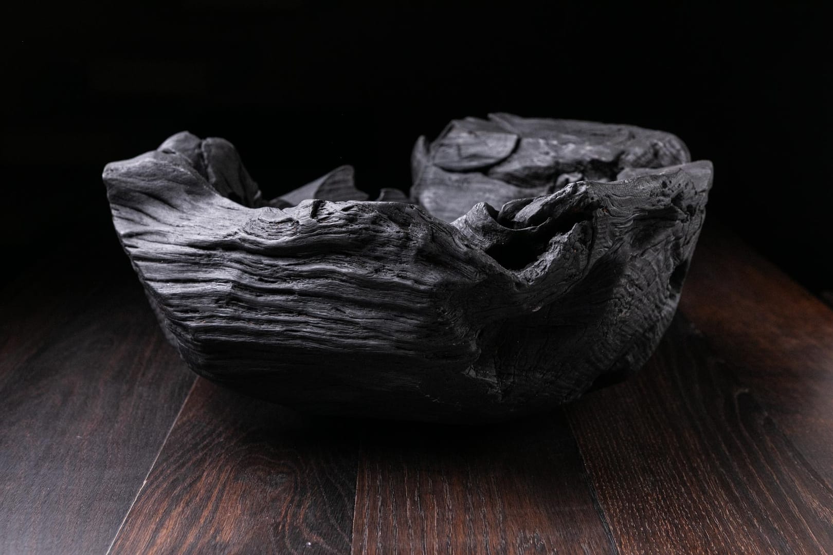Raven Black Fossil A12V101 – Scar & Wonder, rzeźba, technika własna, sztuka użytkowa, 2025