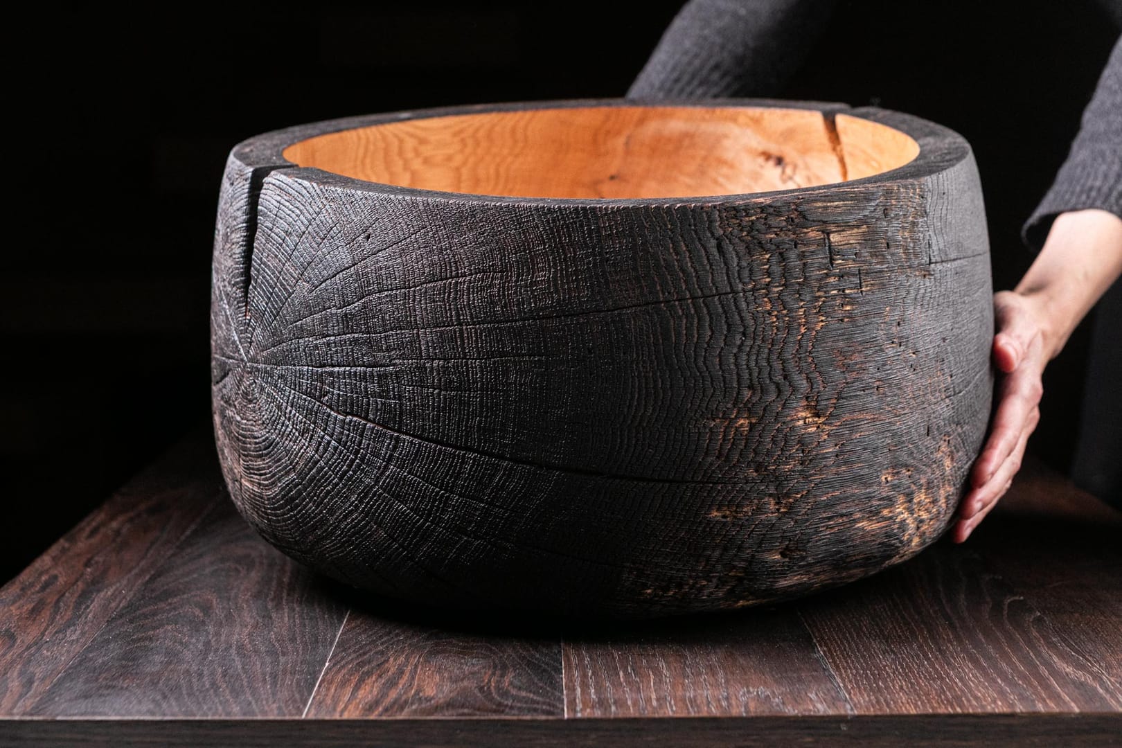 The Cognac Bowl A10V82 – Scar & Wonder, rzeźba, sztuka użytkowa, technika własna, 2025