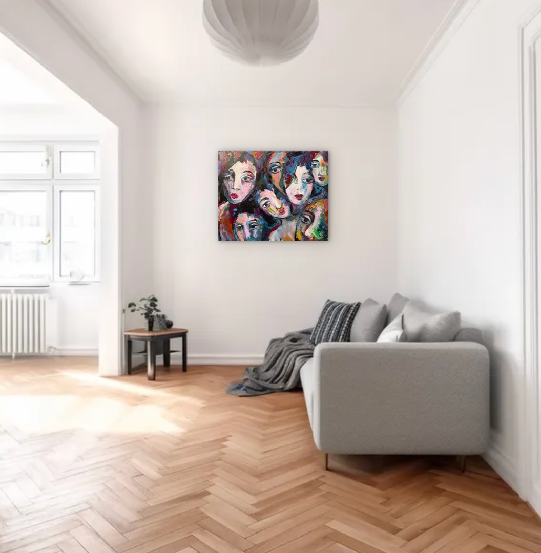 Inner Power – Stefania Fiedler, akryl, 2025