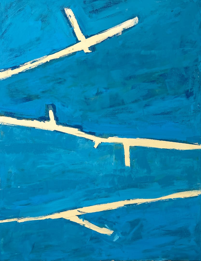 Broken 2 – Roman Bemben, akryl, 2025