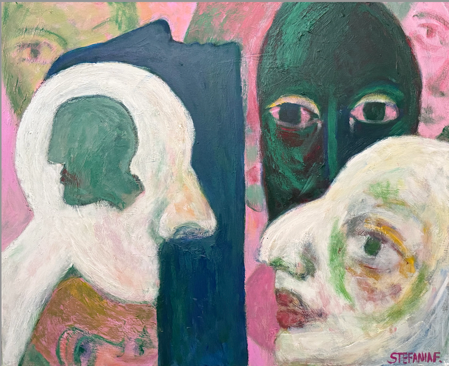 Re-ality – Stefania Fiedler, akryl, 2025