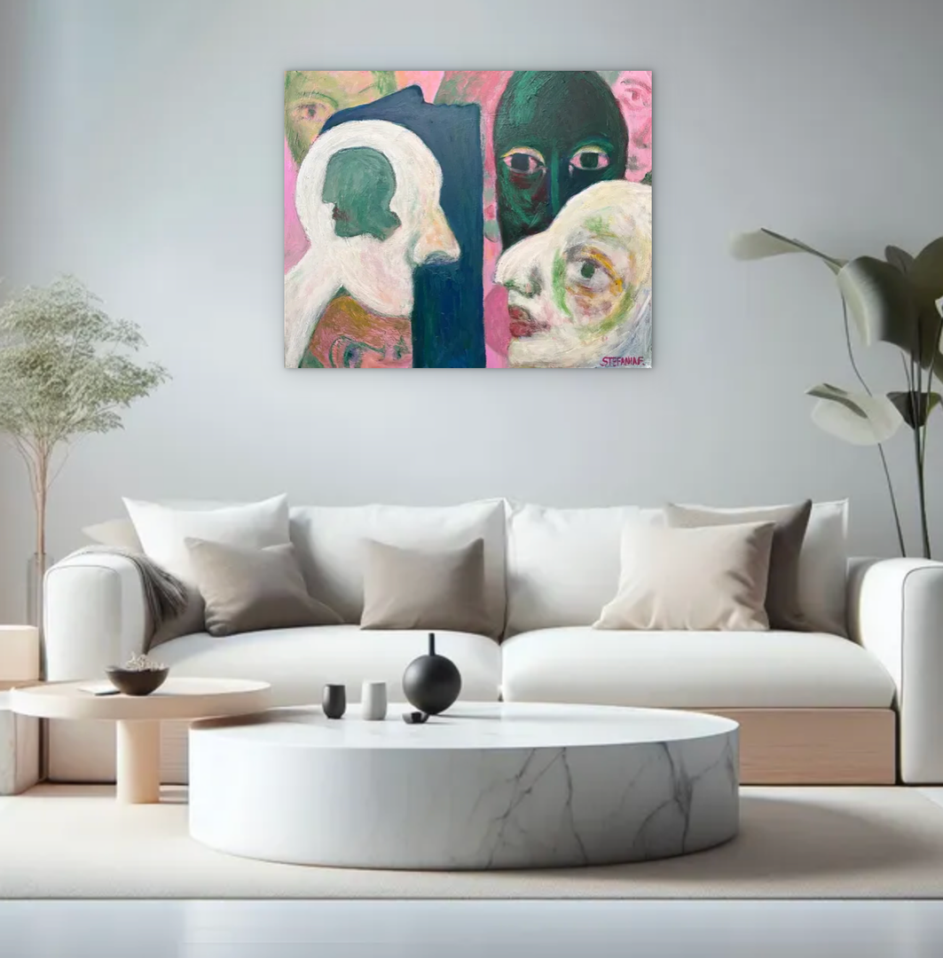 Re-ality – Stefania Fiedler, akryl, 2025