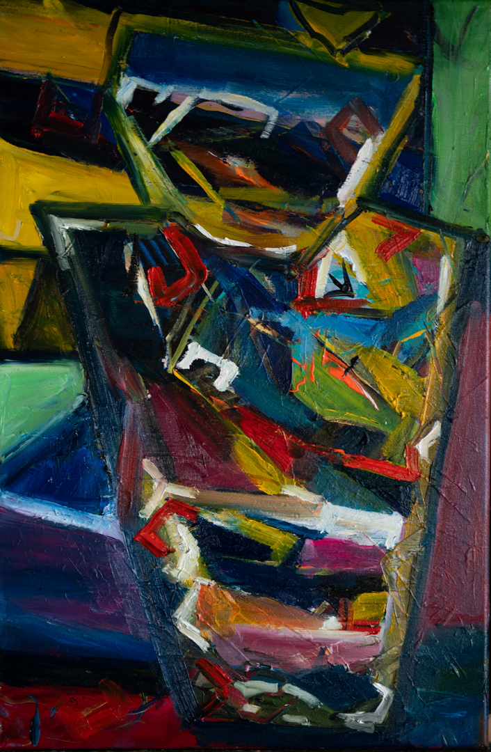 La pafume Matisse – Lidia Sieczkowska, olej, 2024