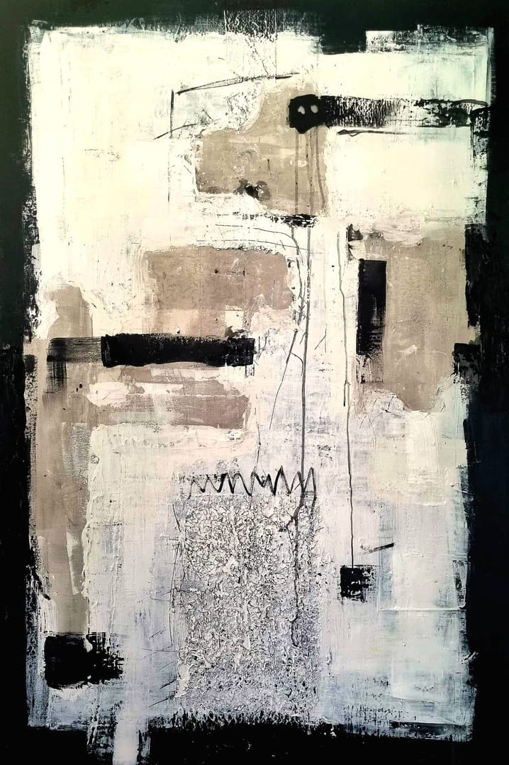 NO TITLE - ABSTRACTION – Katarzyna Jasyk, akryl, 2024