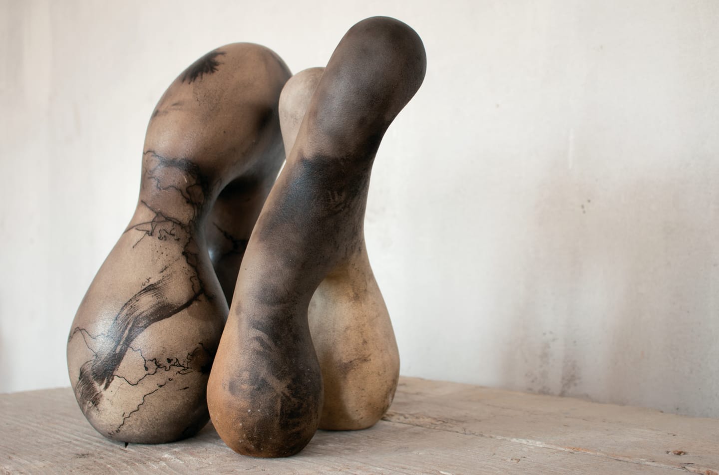 Chromosomy – Marta Olejniczak, ceramika, rzeźba, 2018