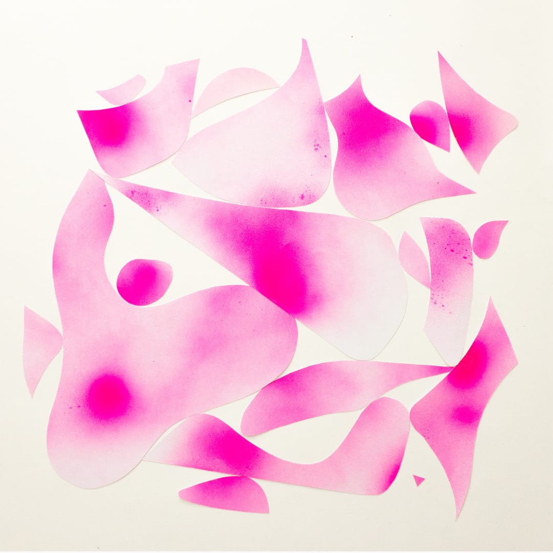 Pink stuff – Aga Nowacka, technika mieszana, technika własna, 2022