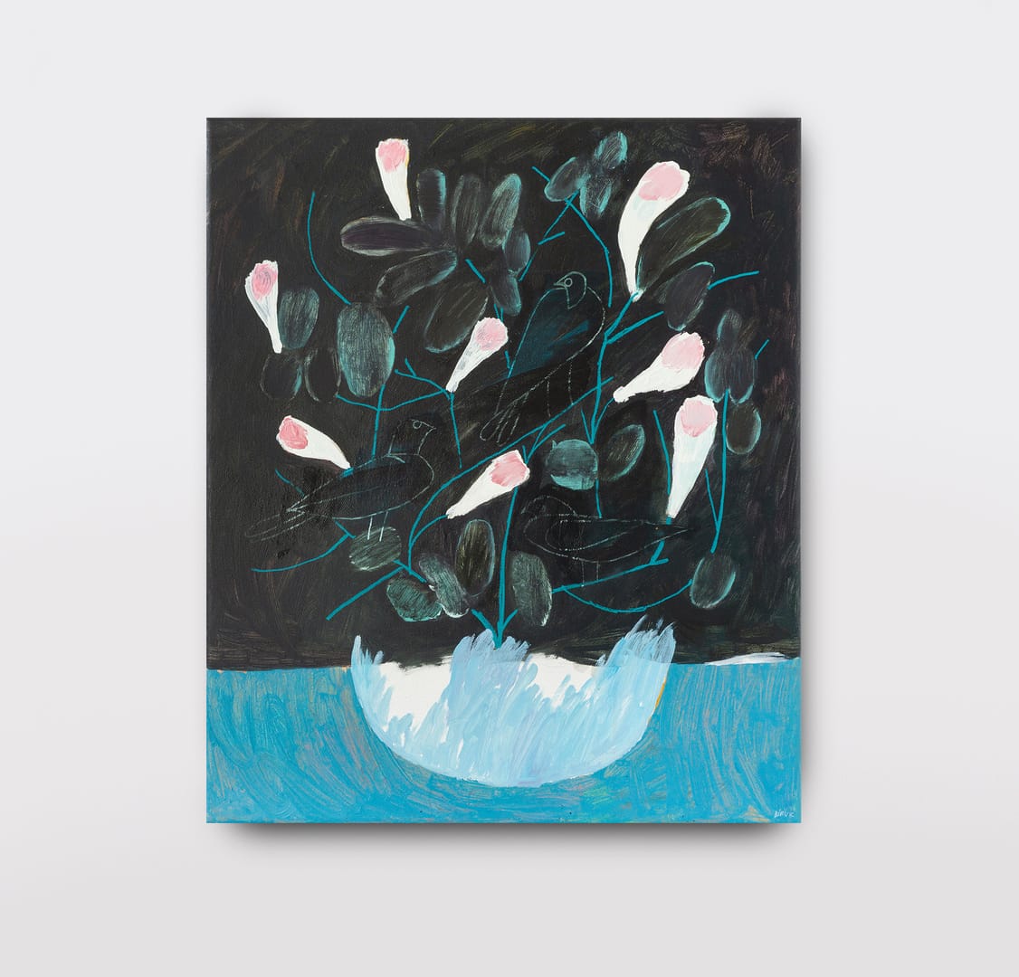 Nest – Aliaksandr Biruk, olej, 2025