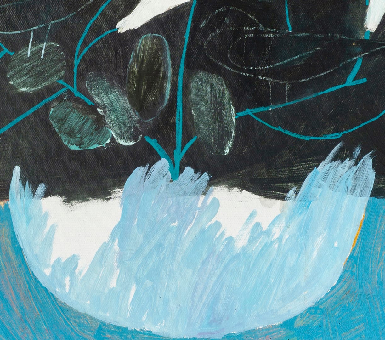 Nest – Aliaksandr Biruk, olej, 2025