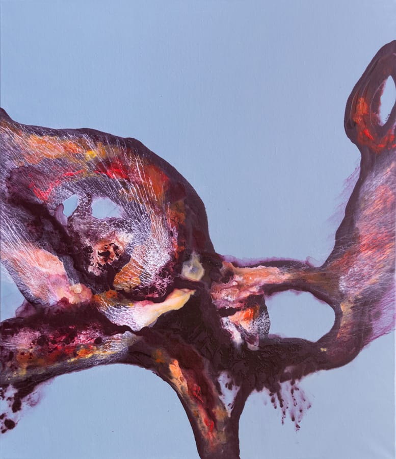 Blue Bird – Weronika Dyląg, akryl, 2025