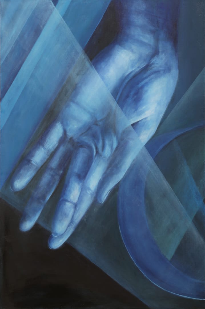 Contact zone – Lula Sarnia, olej, 2025