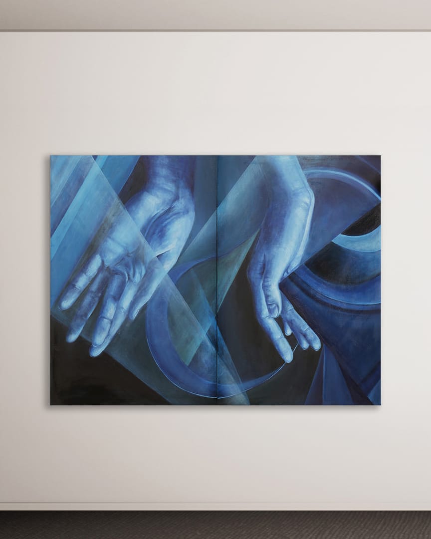 Contact zone – Lula Sarnia, olej, 2025