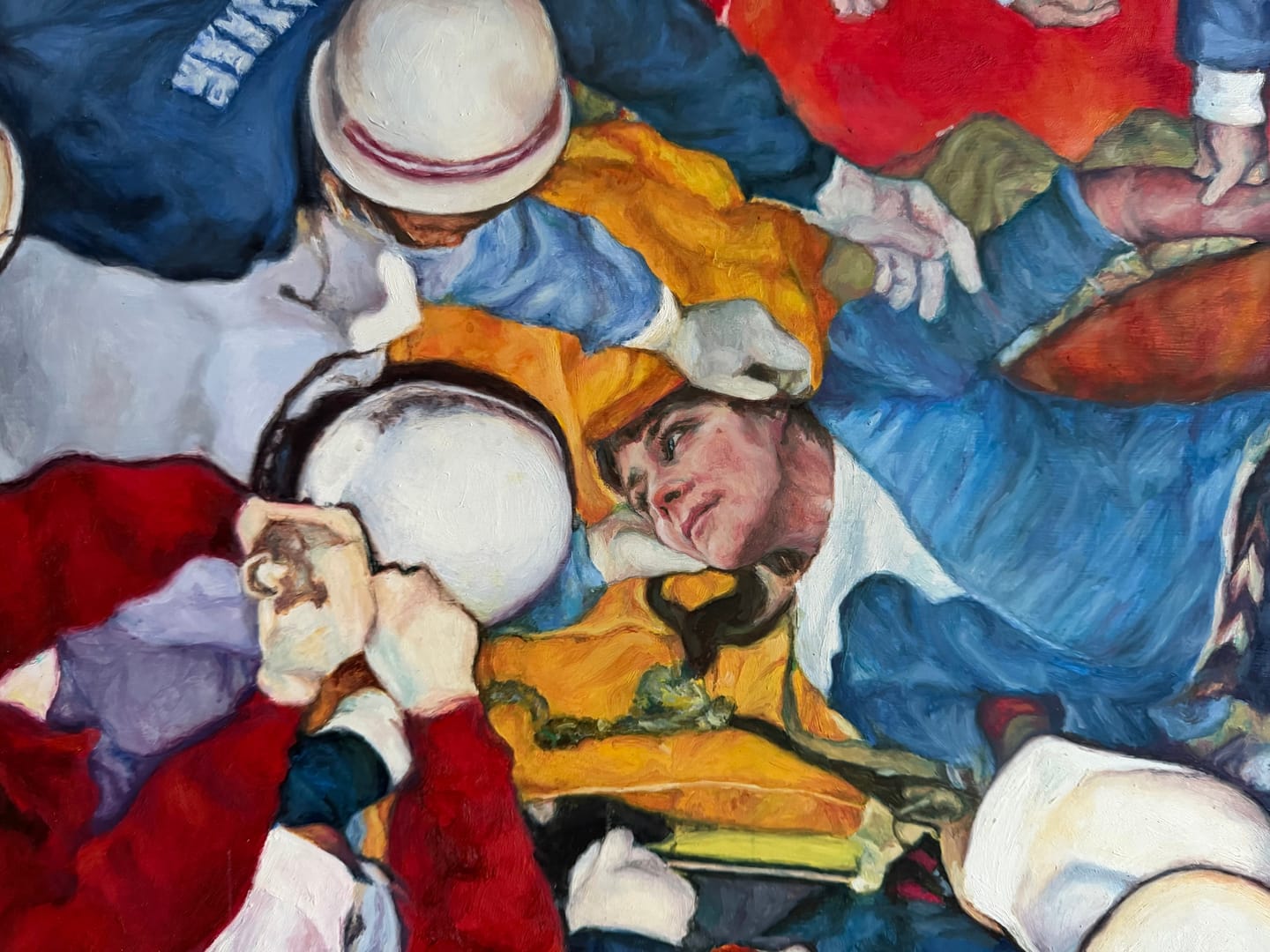Katastrofa – Joanna Soszyńska, olej, 2007