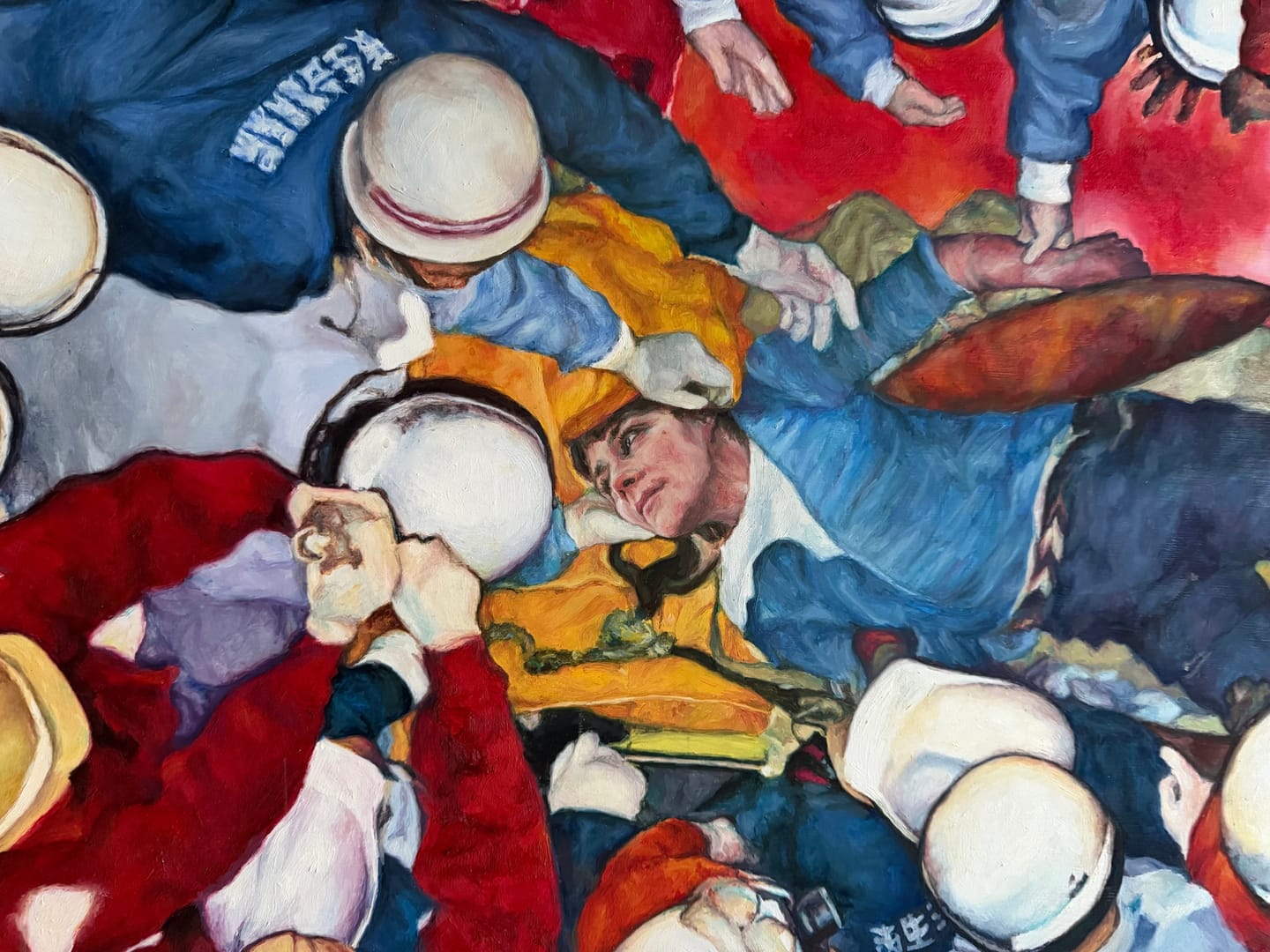 Katastrofa – Joanna Soszyńska, olej, 2007