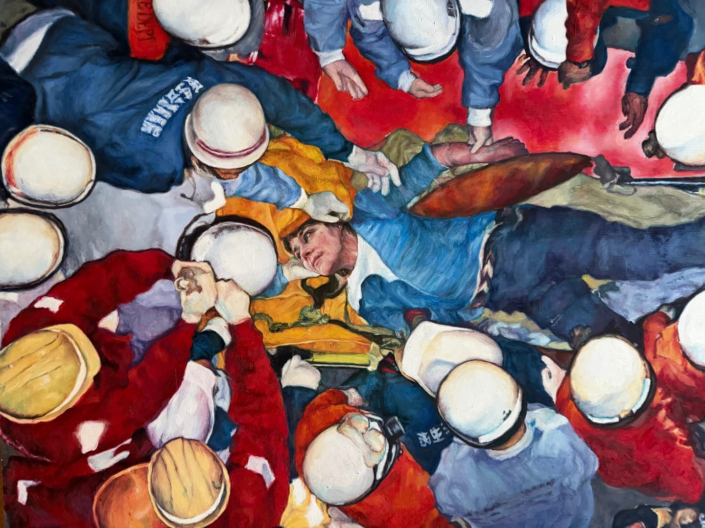 Katastrofa – Joanna Soszyńska, olej, 2007