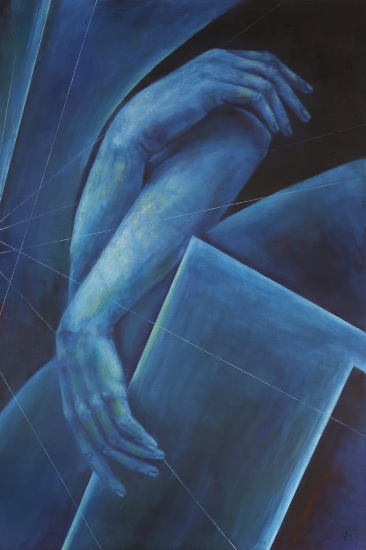Closer to reality – Lula Sarnia, olej, 2025