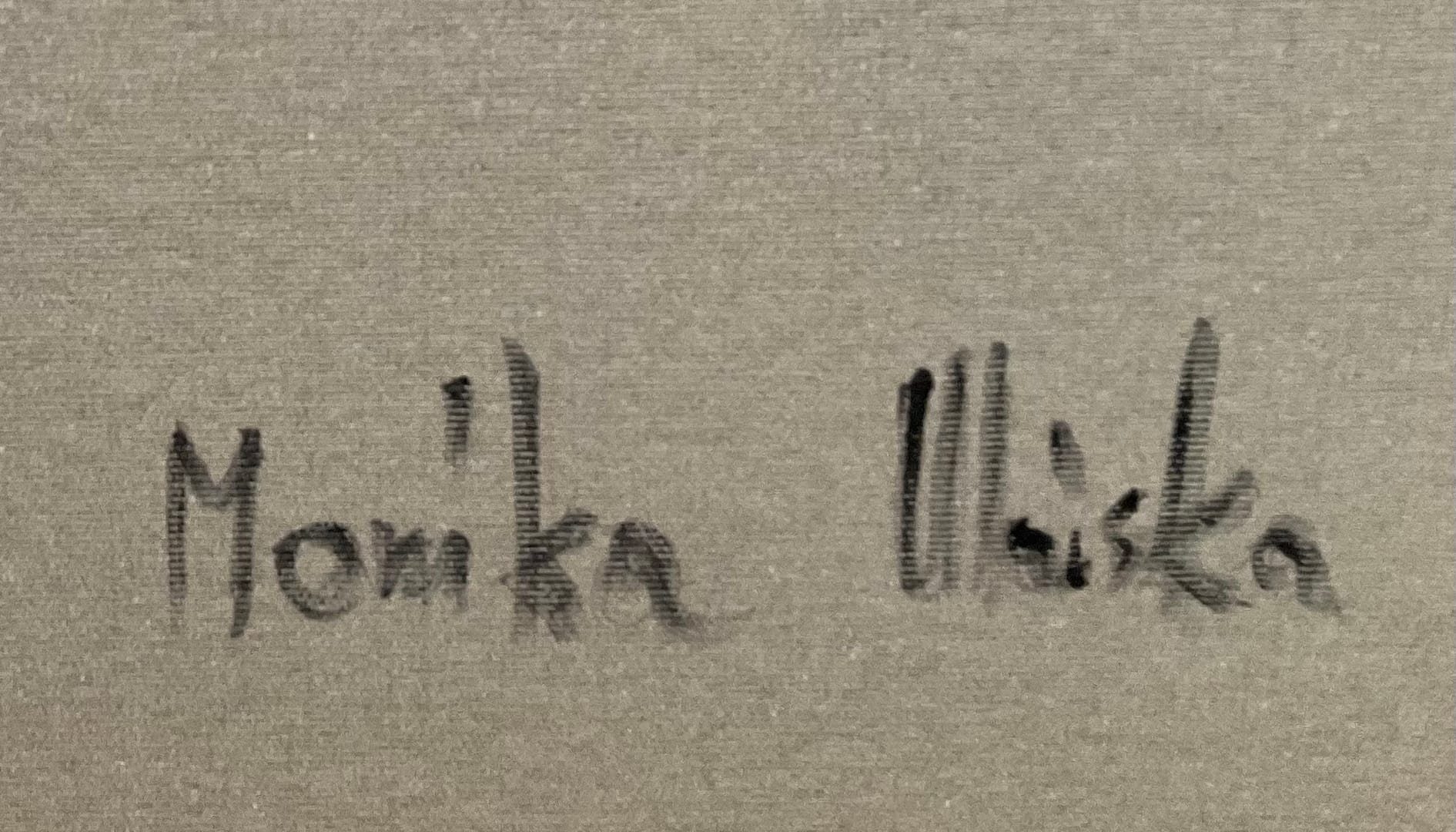 Obiekt / 1 – Monika Ulańska, akryl, 2025
