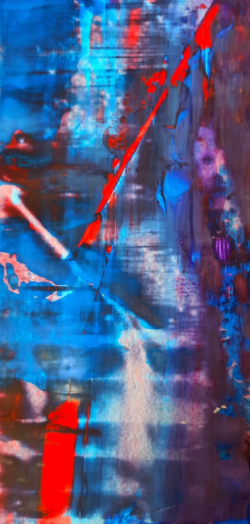BETWEEN – KRZYSZTOF IWANOWICZ, akryl, 2024