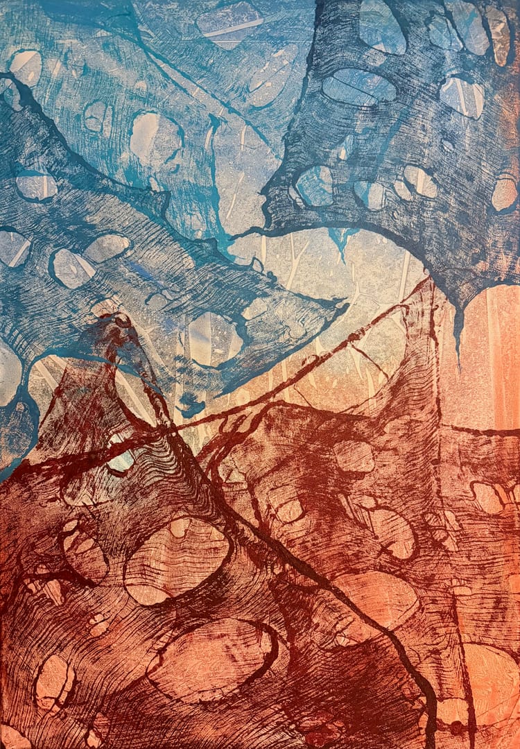 Cold Thought, Warm Memory – Sylwia Bajsert-Bęczkowska, akryl, 2026
