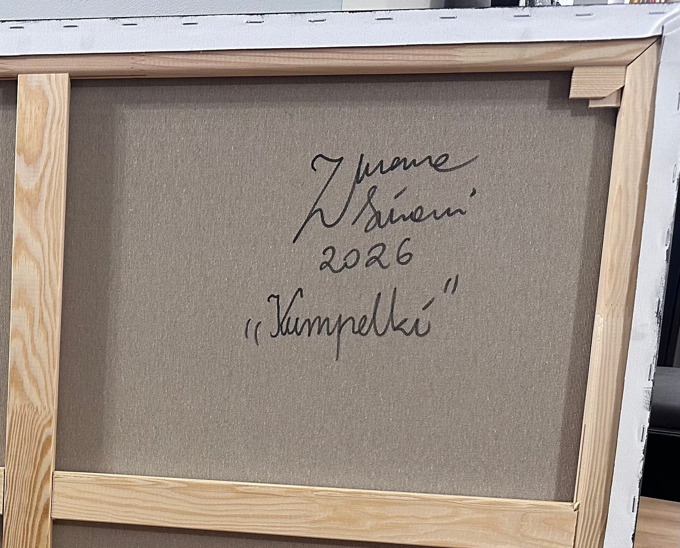 Kumpelki – Zuzanna Simoni, akryl, 2026