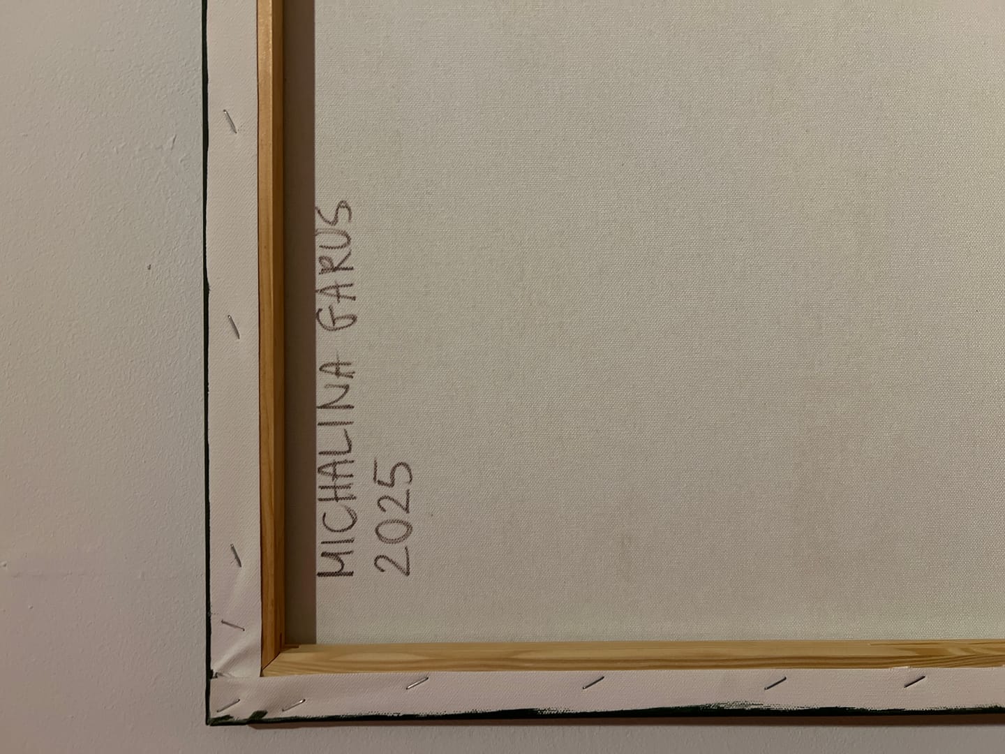 Leżąca – Michalina Garus, olej, 2025