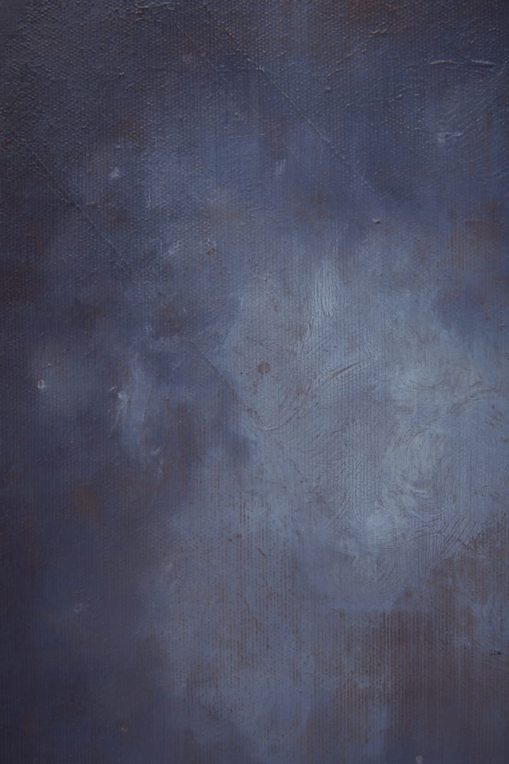 Blue Sky – Prot Urban, olej, 2025