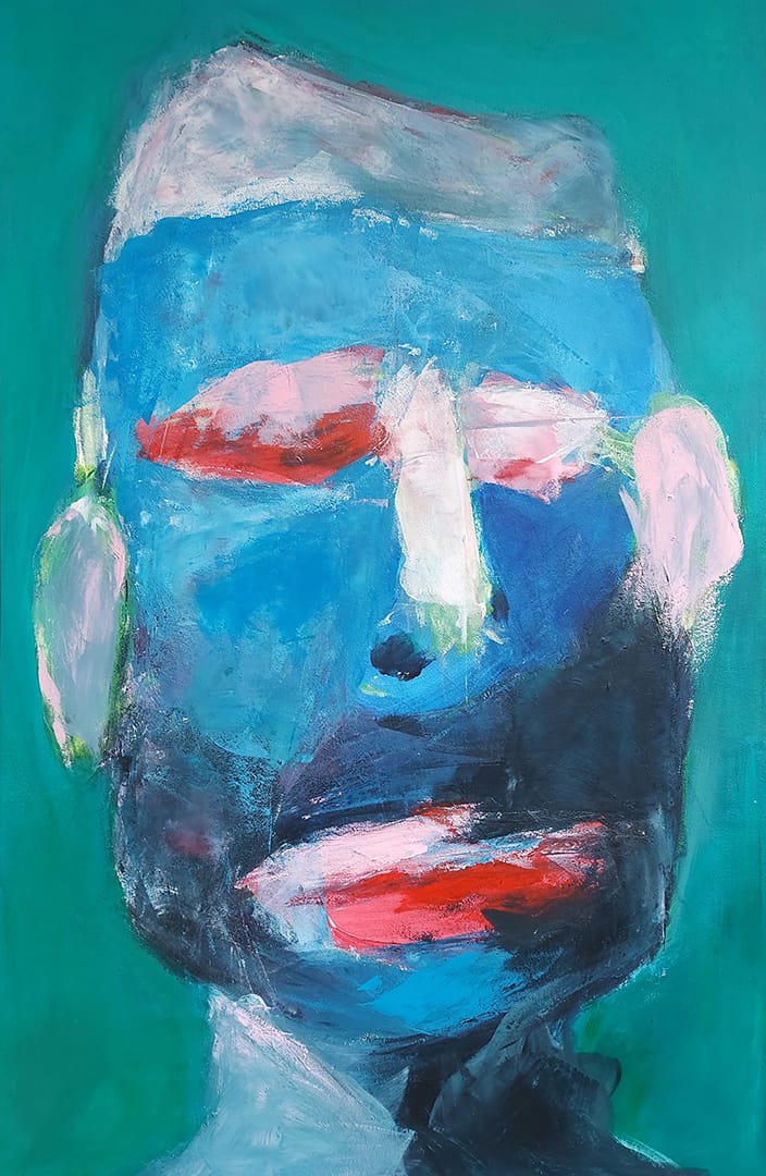 Frustarcja – Krzysztof Tarnowski, akryl, 2021