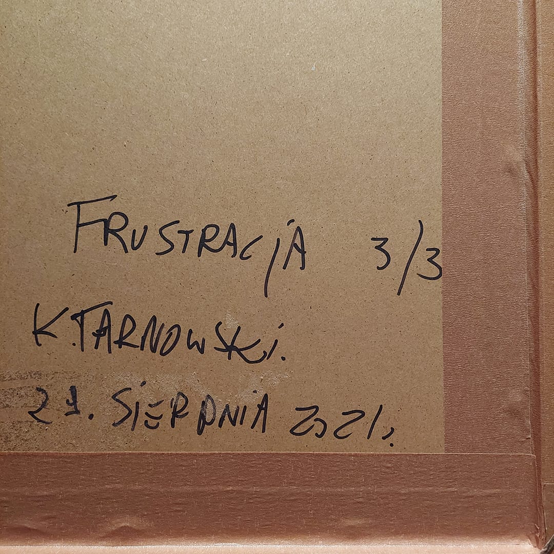 Frustarcja – Krzysztof Tarnowski, akryl, 2021
