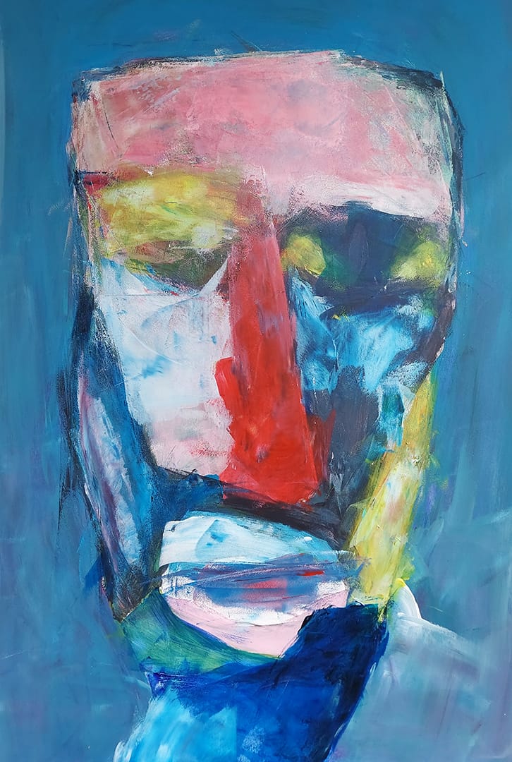 Smutek – Krzysztof Tarnowski, akryl, 2021