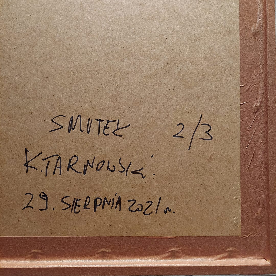 Smutek – Krzysztof Tarnowski, akryl, 2021