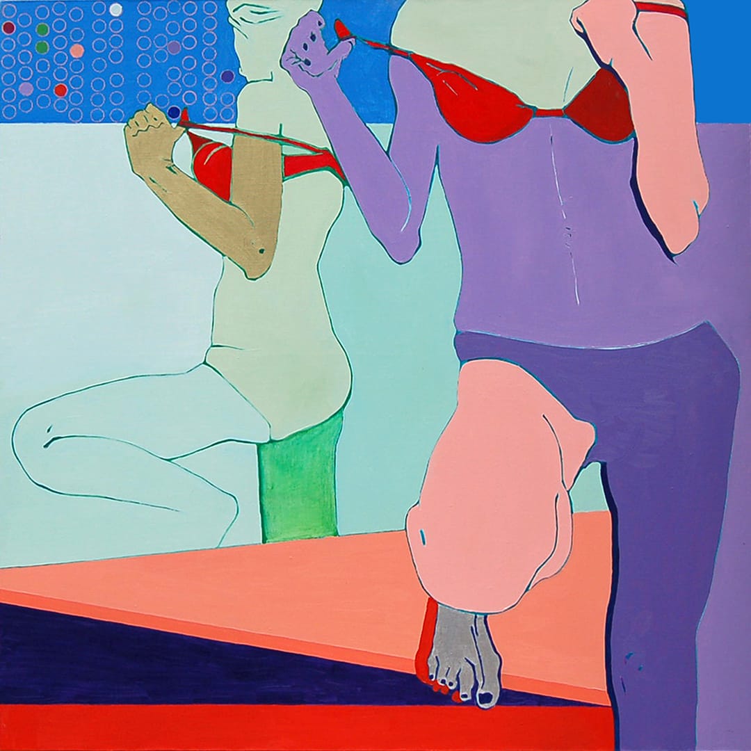 Dwoję się i troję – Paula Jaszczyk, olej, 2008
