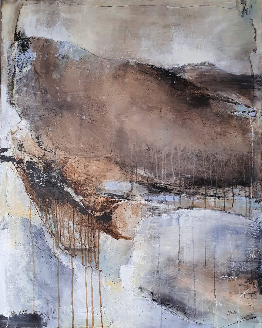 Mt. 7,25 – Anna Magier, akryl, 2024