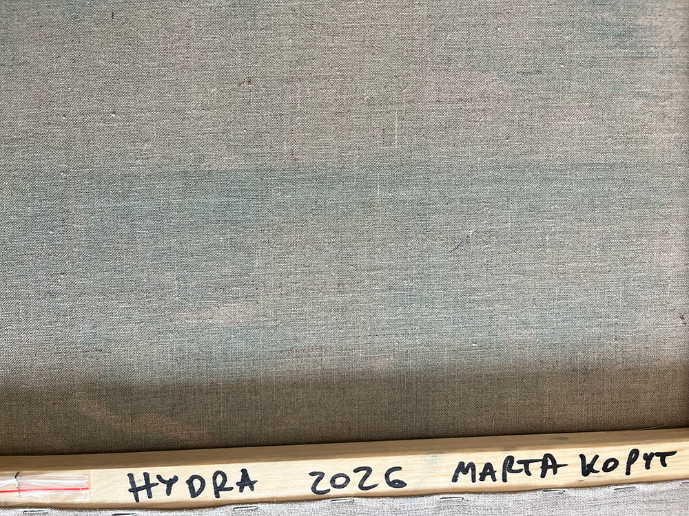 HYDRA – Marta Kopyt, akwarela, kolaż, technika mieszana, 2026
