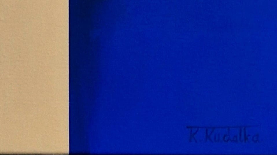 Lekkość bytu – Katarzyna Kudełka, akryl, 2026